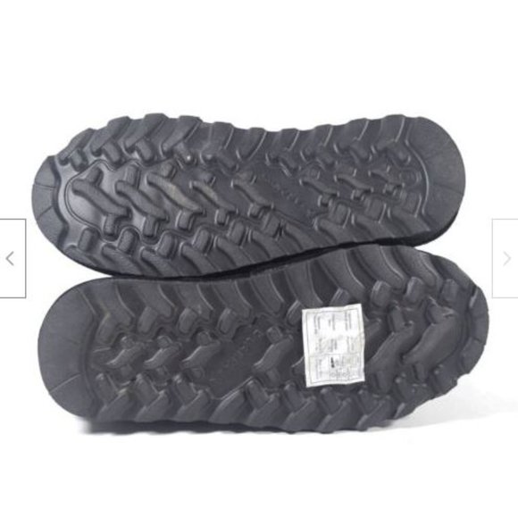 Bearpaw Elle Youth Black Suede Wool Blend Lining Pull On Calf Boot Sz 4 - Picture 5 of 5